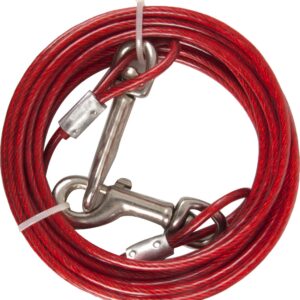 Aanlegkabel geplastif. 3m 4mm