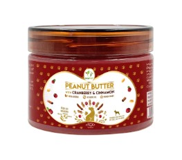 Pawfect peanut butter with cranberry & cinnamon 275g